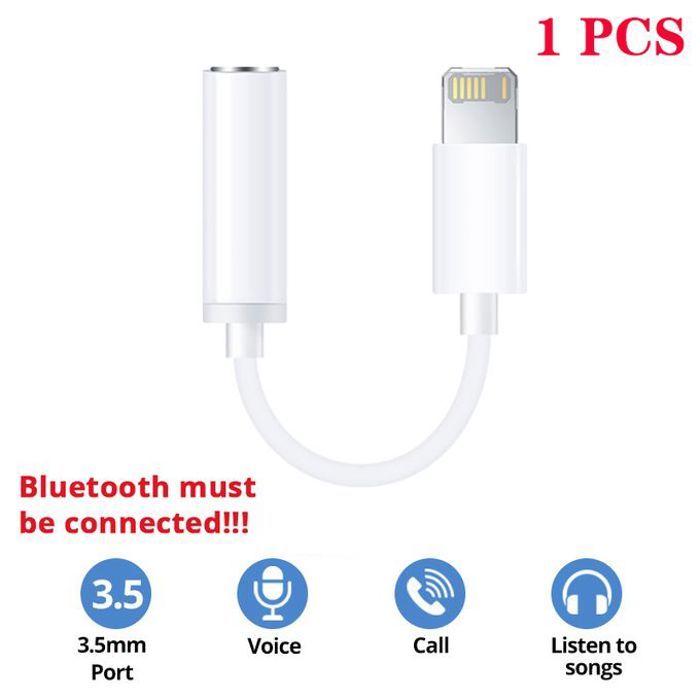 Adaptateur de téléphone pour éclairage de sauna, iPhone , Jack 3.5mm, câble audio AUX