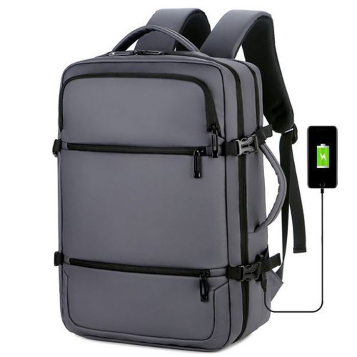 Sac à Dos Multifonctionnel avec Port USB pour Ordinateur et Cartable PC