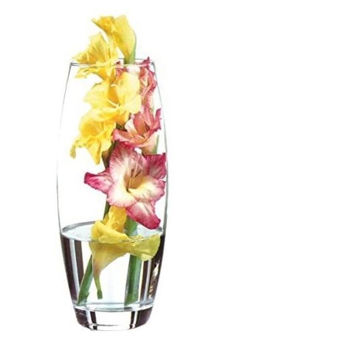 Pasabahce Vase en verre transparent fleur décoration 260mm
