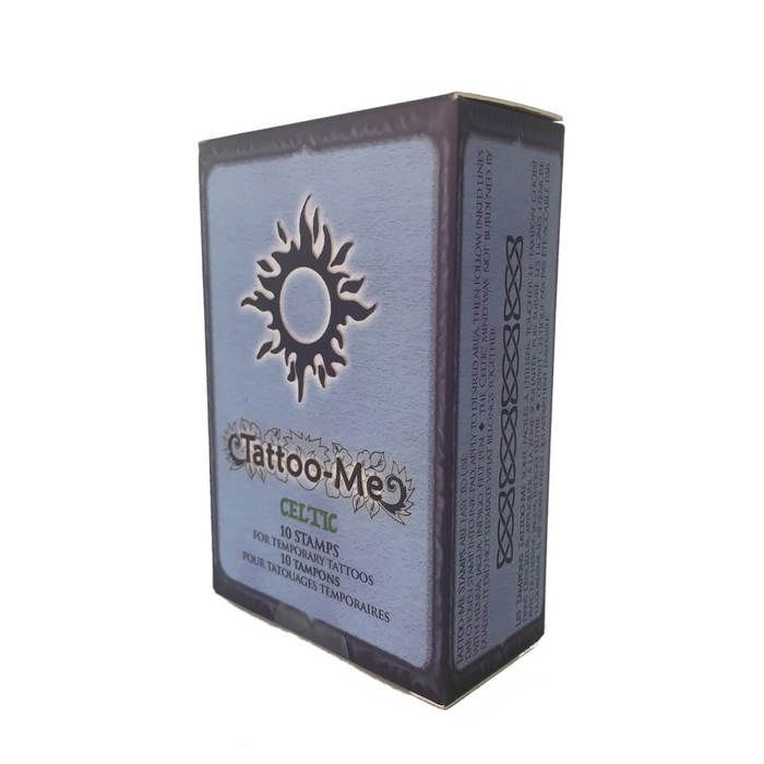 Tampons de Tatouage - Tattoo-Me - Celtic M - Motifs Celtiques - Faciles à Utiliser - Respectueux de la Peau