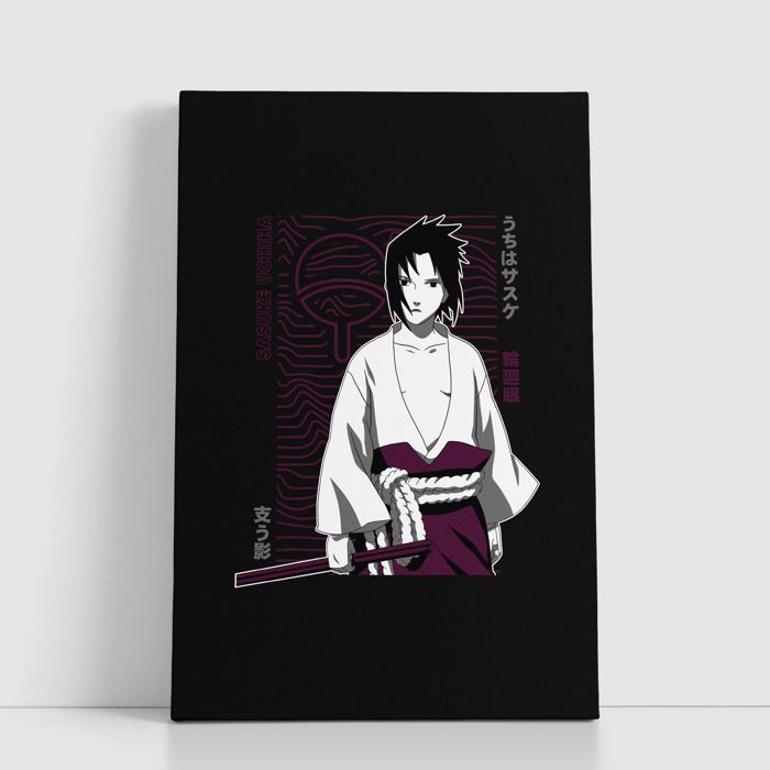Tableau Manga Japonais sur Toile – Affiche Murale Anime 25x40 cm pour Déco Otaku 55