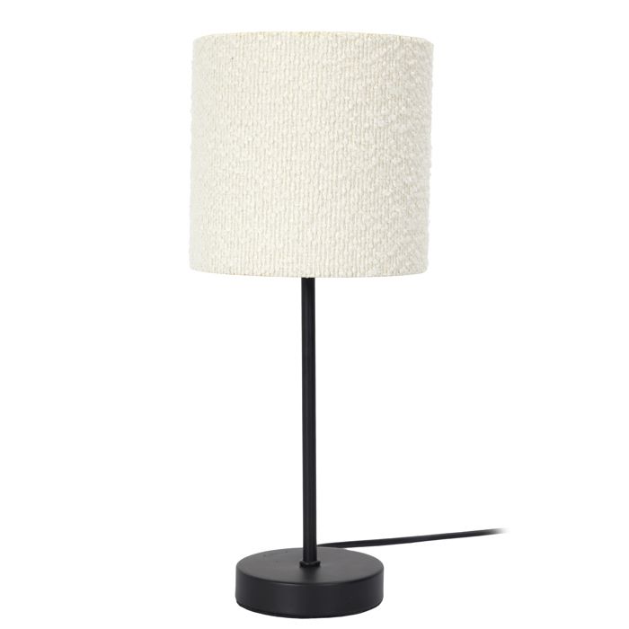 LAMPE METAL ABATJOUR BOUCLETTE