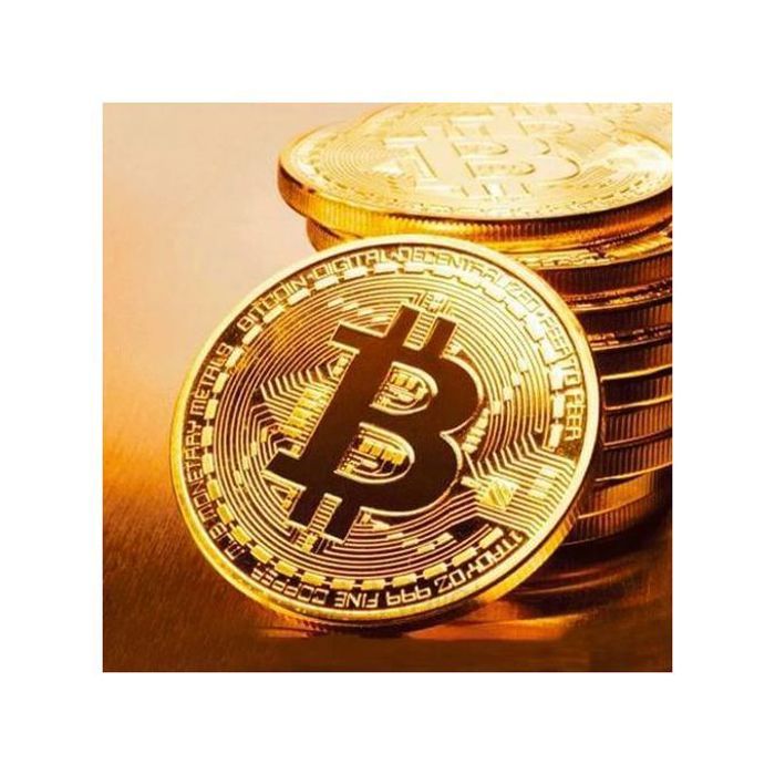 BitCoin 1 pièce de monnaie Souvenir Créatif Cadeau devise