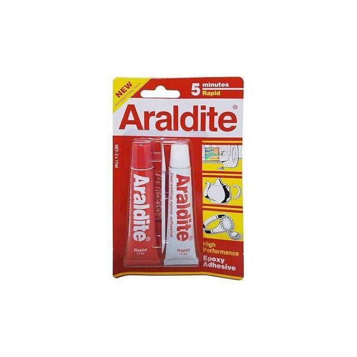 Colle Époxy Rapide 5 Minutes, Super Glue Haute Performance et Transparente