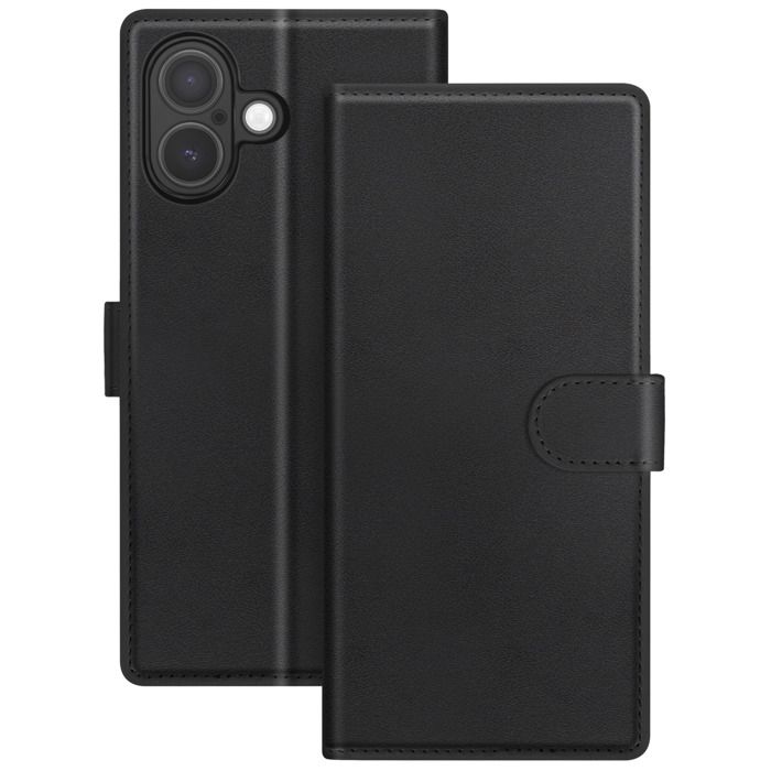 Plånboksfodral 2 i 1 - MAYAXESS - iPhone 17 - Avtagbart fodral - Svart - Magnetisk