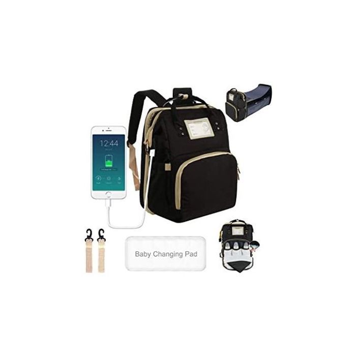 Sac à Dos de Maternité lit Portable pliable pour Bébé, Sac de Voyage