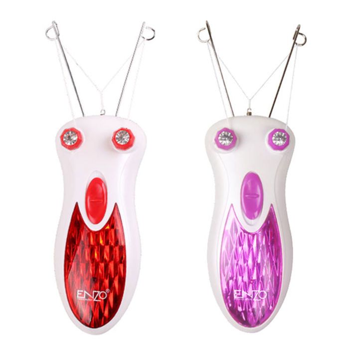 Épilateur Visage - ENZO - EN-9845 - 40 pincettes - Lumière LED - 2 vitesses
