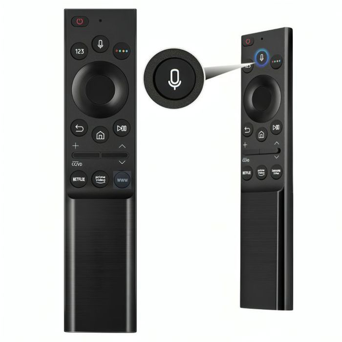 Telecommande vocale de remplacement pour Samsung Smart TV avec Bouton  Netflix Prime Video