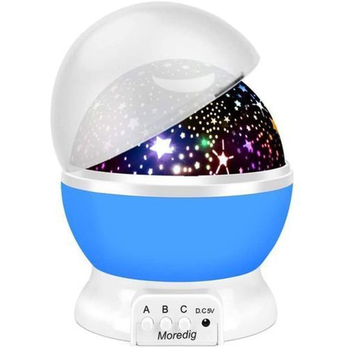 LED Projecteur Etoiles, Ubegood 360°Rotation Étoiles Projecteur