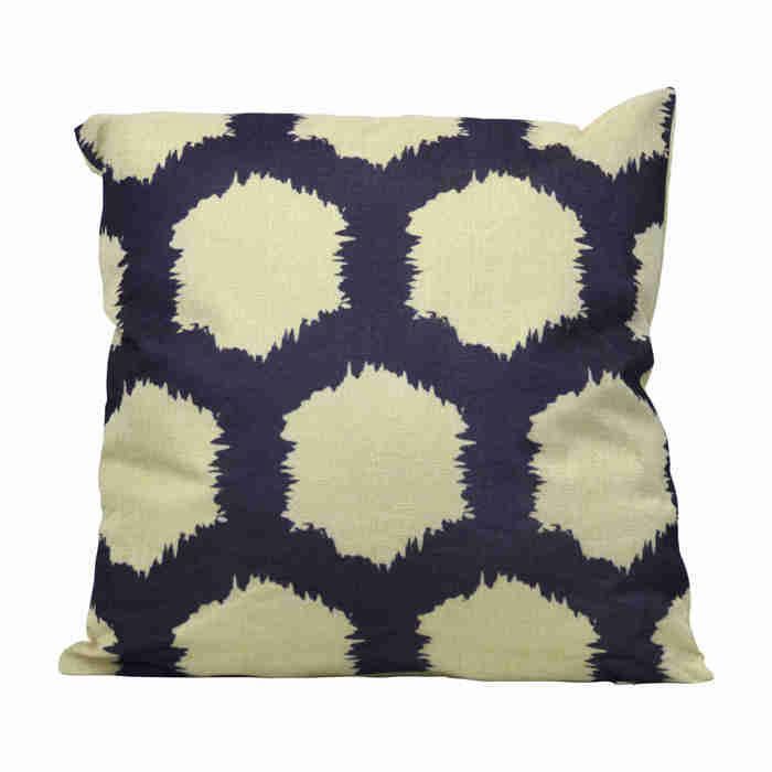 Coussin - Pearl - 45x45 cm - Coton naturel - Fermeture éclair - Intérieur