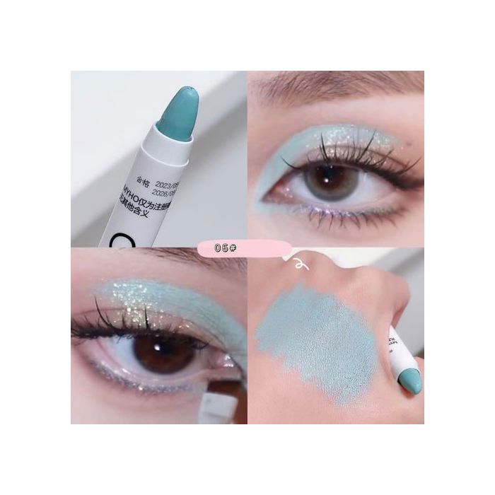 1Pc Stylo d'ombre à Paupières , Crayon à Paillettes, Highlight ,Eclairant les yeux