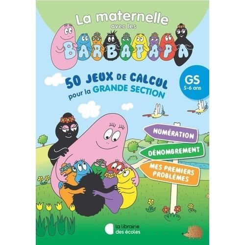 Jeu éducatif - 50 jeux pour compter - Grande Section - 1 joueur ou plus - Pour enfants de 4 ans - Mixte