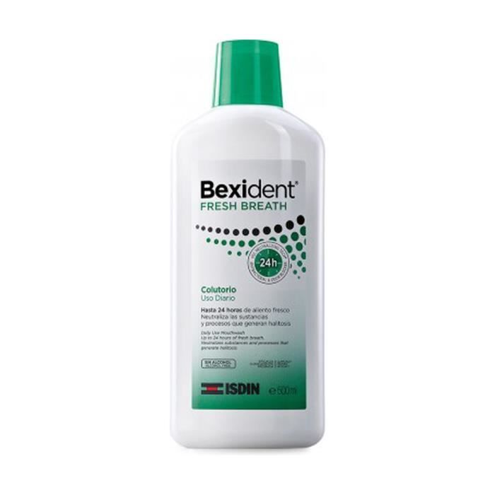 ISDIN - Bain de bouche Bexident Fresh Breath 500 ml