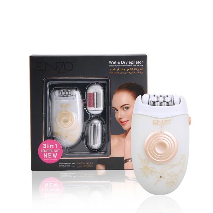 Appareil d'épilation - ENZO - EN-3089 - 3 en 1 - 40 pincettes - Rechargeable