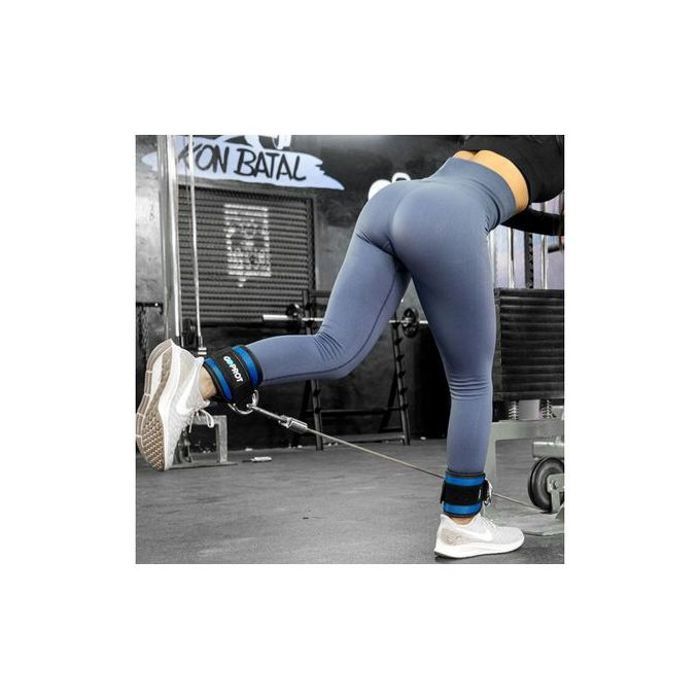 Sangle de Cheville d'Entraînement avec Anneaux en D,Gymnastique,Musculation