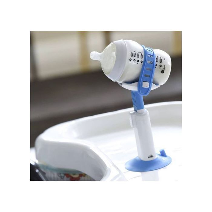 Support à Biberon avec Ventouse Antidérapante Réglable pour Allaitement Pratique