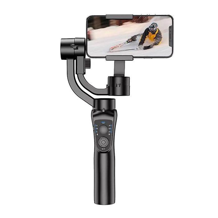 Stabilisateur - S5B 3 Axis gimbal, Stabilisateur de telephone, Stabilisateur de caméra à cardan 3 axes portatif, couleur aléatoir