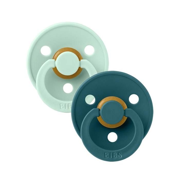Set de 2 sucettes Nordic mint/ forest lake 6-18 mois