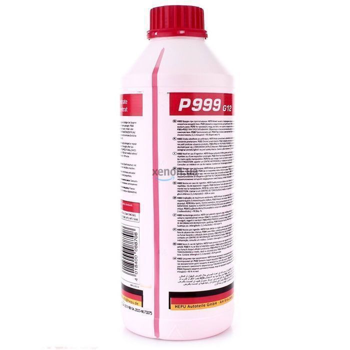 HEPU Antigel Concentré G12 P999 - Haute Performance