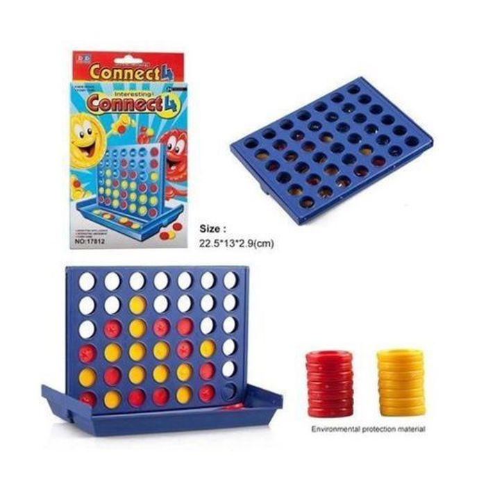 Connect 4 Game jeu de puzzle pliable pour enfants éducatif