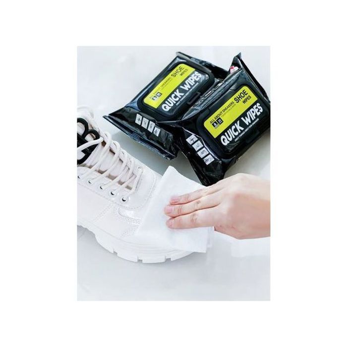 30 Lingette chaussure nettoyage rapide Lingette pour chaussures espadrilles
