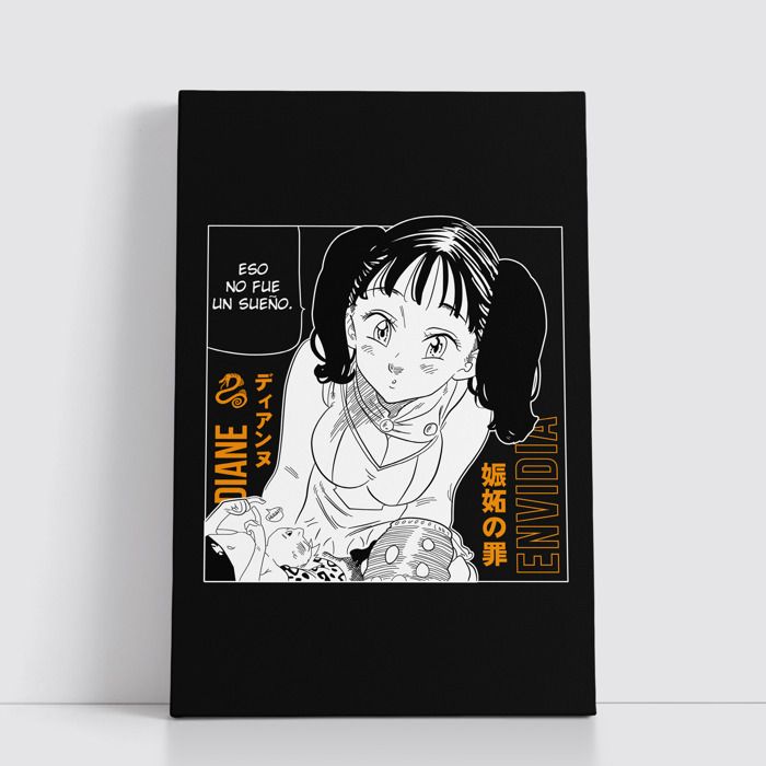 Tableau Manga Japonais sur Toile – Affiche Murale Anime 25x40 cm pour Déco Otaku 61