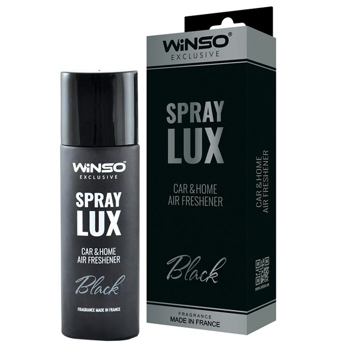 Spray Parfum Auto - WINSO - LUX SPRAY 55ML - Élimine les odeurs - Design élégant - Parfum cellulose