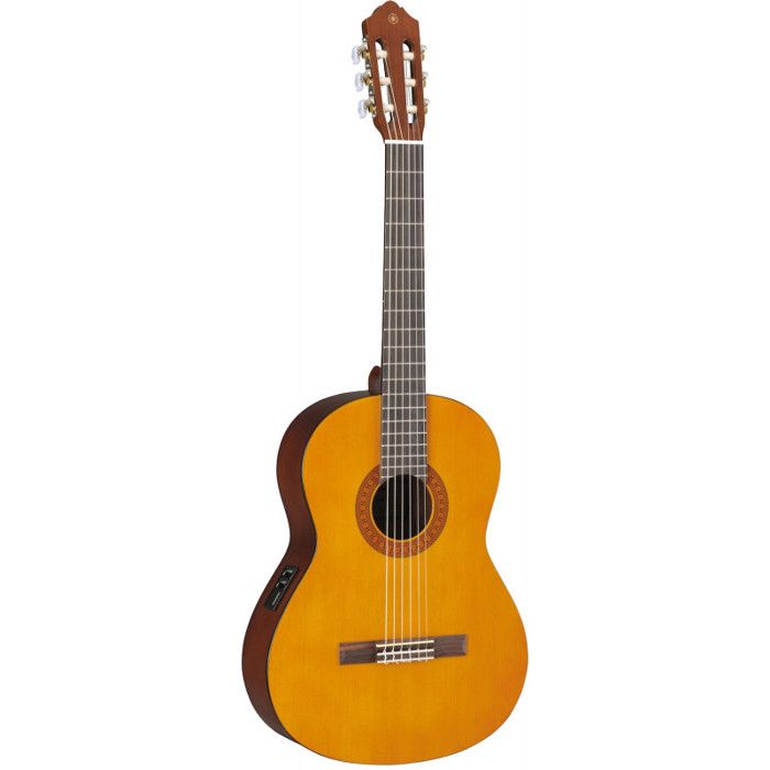 Yamaha CX40II Guitares électro-acoustique classique 4/4 6 cordes Naturel