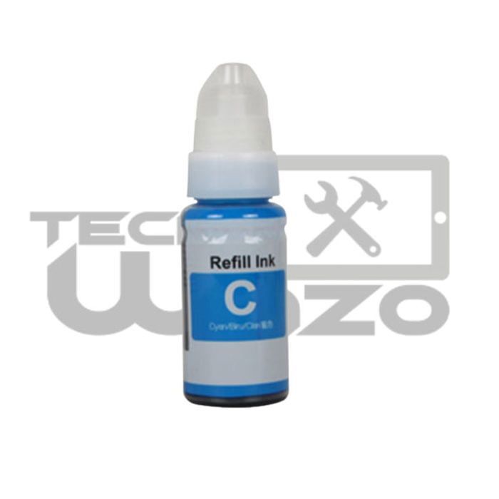 Cartouche d'encre canon G serie cyan
