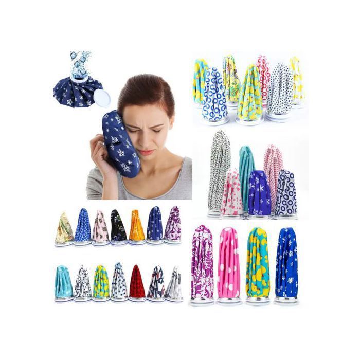 Mini-sac de glace réutilisable soulage douleur (couleur et désigne aléatoire)