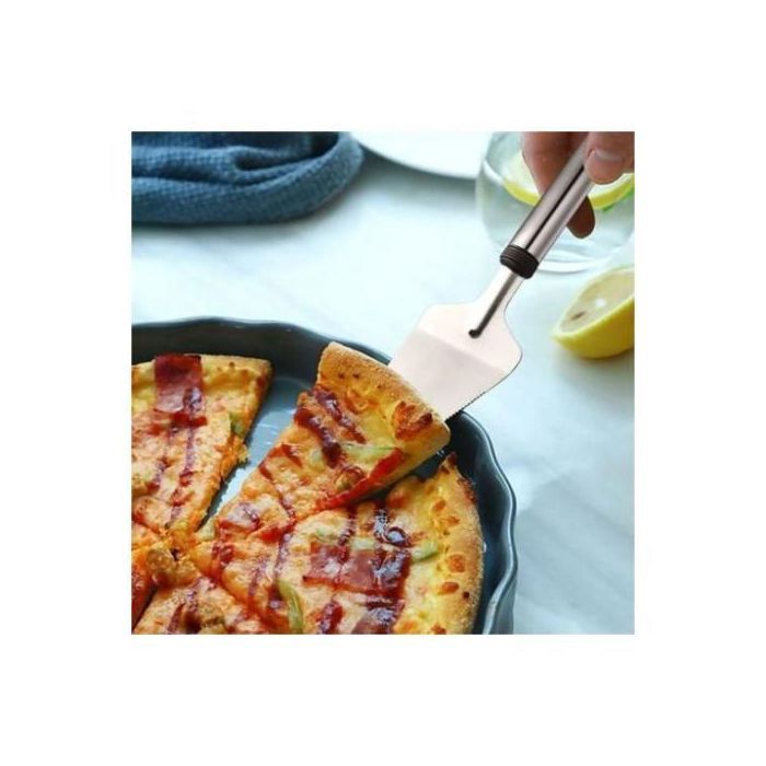 Spatule de pizza, gâteaux et desserts en acier inoxydable