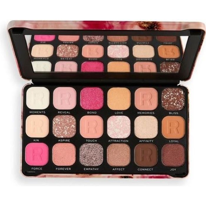 Fard à paupières - Revolution - Forever Flawless - Affinity - 18 teintes - Vegan - Cruelty-free