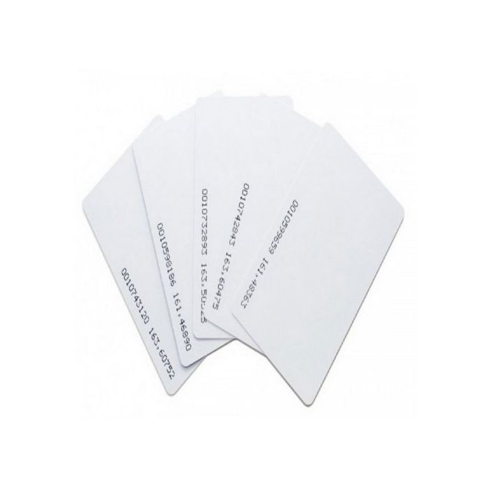 Badges d'accès RFID - Non spécifié - Pack de 50 - 125 KHz - TK4100 - Plastique