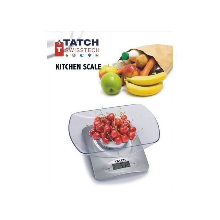 TATCH Balance de Cuisine 5 Kg - Pèse Aliment