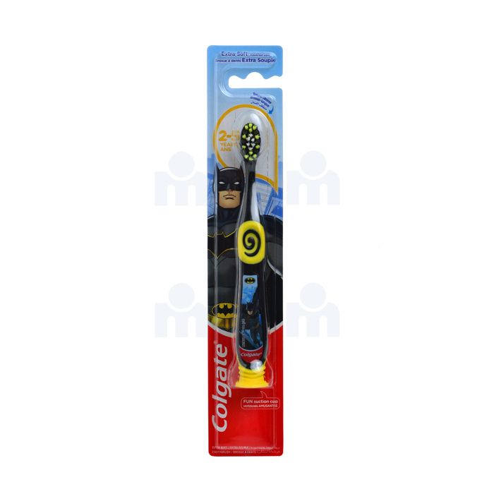 Brosse à Dents Extra Souple 2-5 Ans Héros - Colgate - Couleur Aléatoire