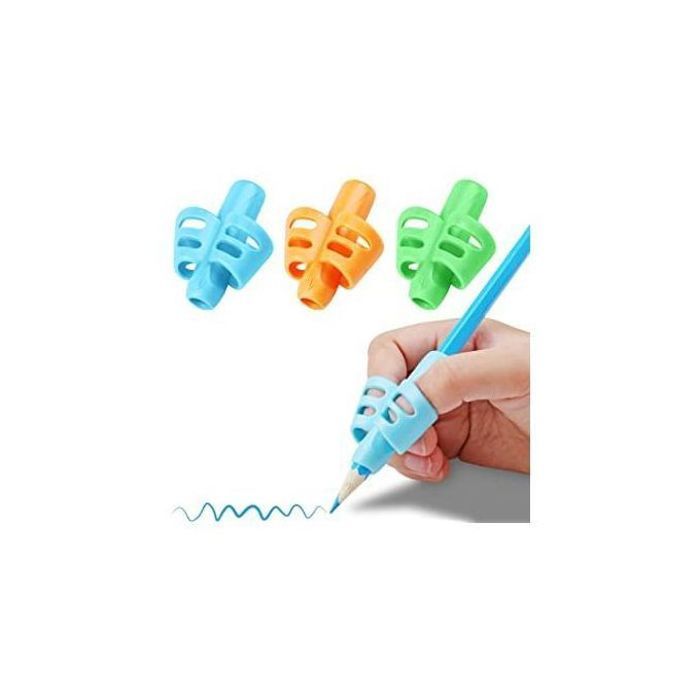 Ensemble de 3 supports pour stylos et crayons pour enfants : multicolore