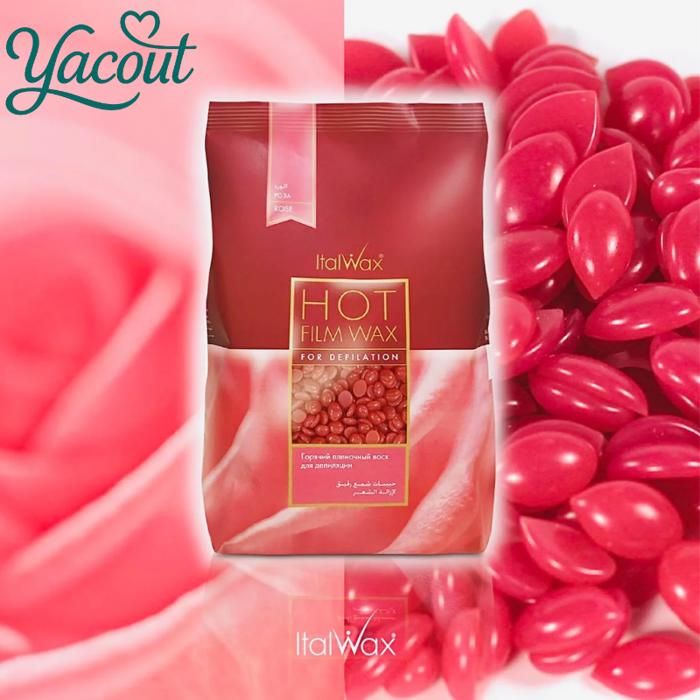 ItalWax Cire pelable Rose – Perles chaudes (1 kg)