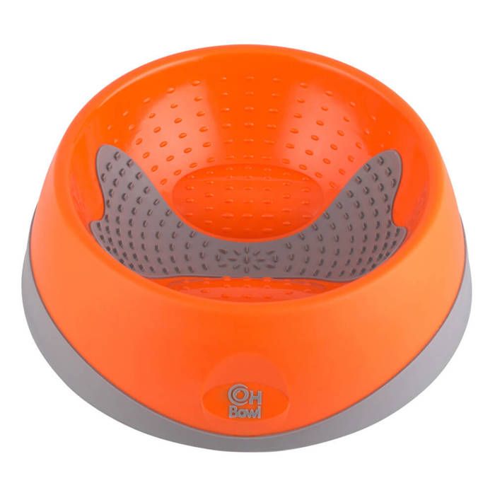 Bol pour Chien - OH - Grand Rose - Ø 22 cm - Caoutchouc - Lave-vaisselle