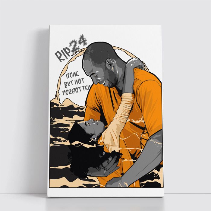 Tableau NBA sur Toile – Affiche Murale 25x40 cm avec Équipes et Joueurs Légendaires du Basket 26