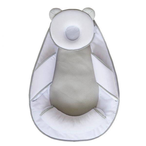 Cale tête Panda Pad Air+ - CANDIDE - Blanc - 62 x 40 cm - Mixte