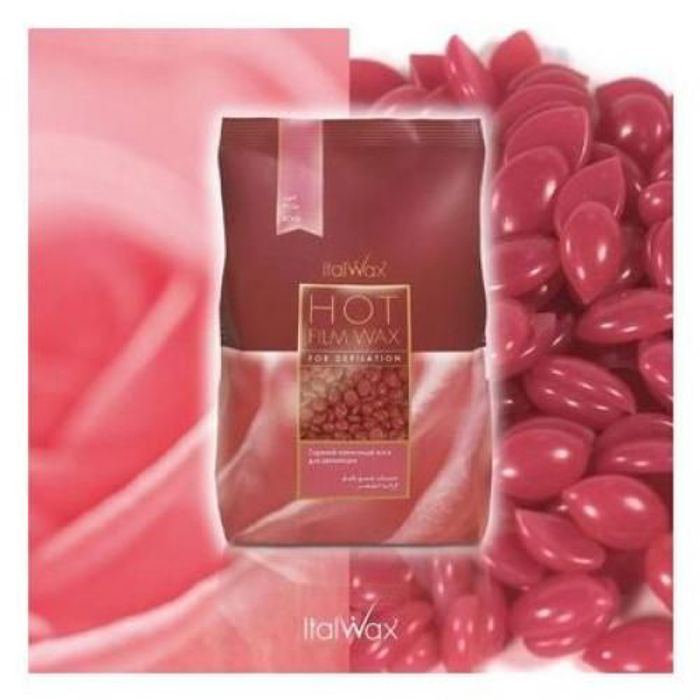 Italwax WAX Cire Hot  granulés pour épilation dans les zones (aisselles, intimes,visage)