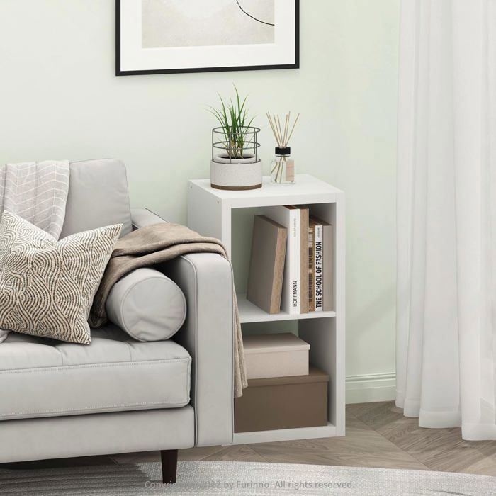 Meubles Cube Organiseur et  rangement décoratif à dos ouvert MDF