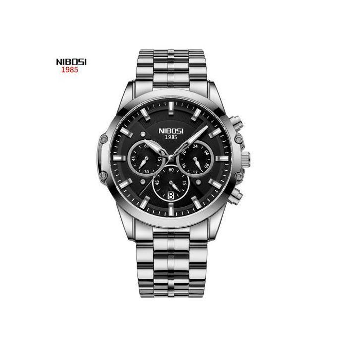 montres de luxe étanche en acier inoxydable