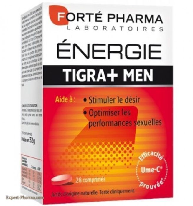 Forte Pharma -  Vitamines TigraMen ENERGIES et Performances (28 comprimes)