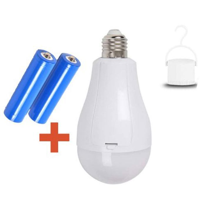 Ampoule de secour à piles rechargeables de 15W-Batterie lithium rechargeables intégrées