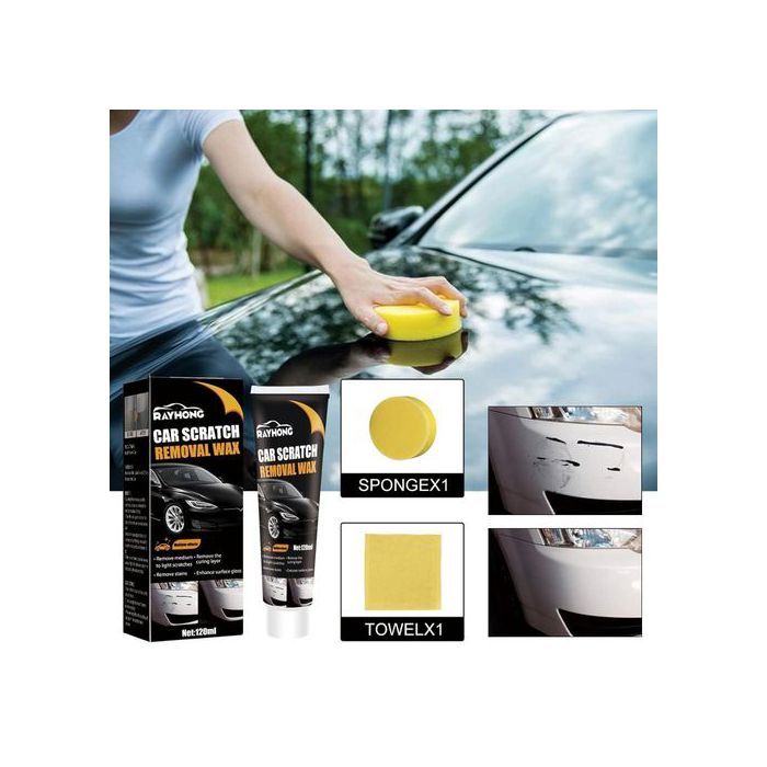 Efface Rayure Voiture, Kaluofan Pate de Réparation de Rayures de Voiture, Polish Voiture Car Scratch Remover