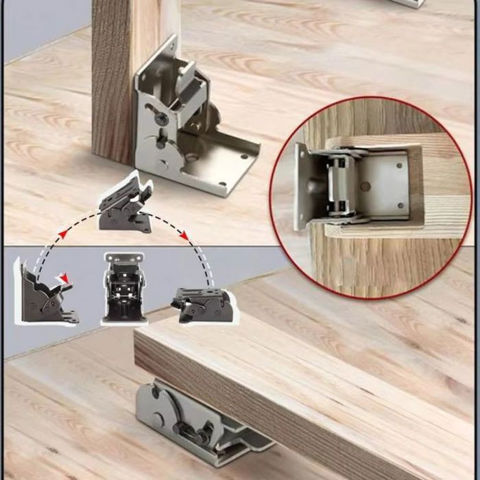 Solutions innovantes pour connecter les portes de table (2 pcs)