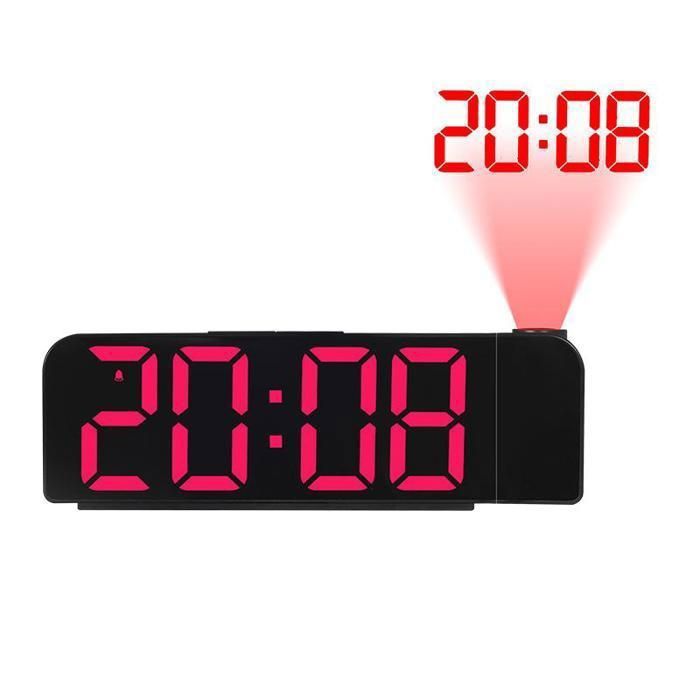 Réveil avec projection à 180°