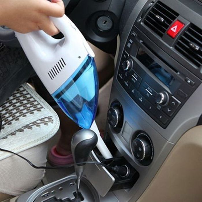 Portable Car Vacuum Cleaner Lightweight High Power Wet and Dry Dual Use
