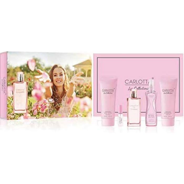 Coffret cadeau - CARLOTTA - Évidence de Light - Parfum chic - Gel douche doux - Lotion hydratante